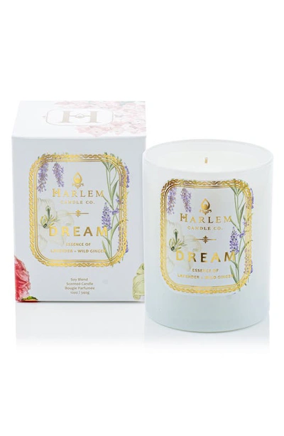 Shop Harlem Candle Co. Dream Luxury Candle In White Tones