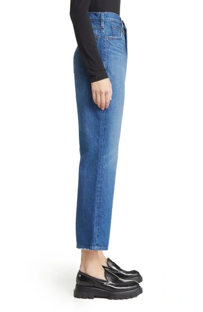 Shop Frame Le High 'n' Tight Crop Mini Bootcut Jeans In Eckhart