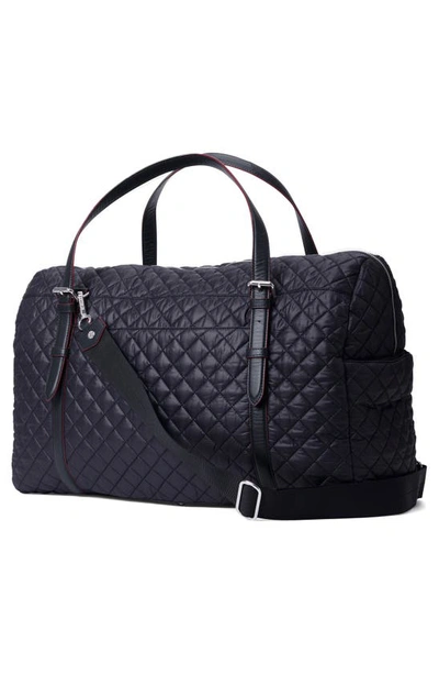 Mz Wallace Crosby Weekender Duffle Bag In Black