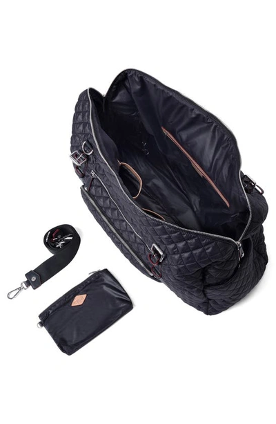 Mz Wallace Crosby Weekender Duffle Bag In Black