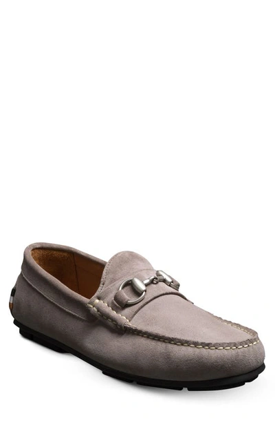 Shop Allen Edmonds Sebastian Bit Loafer In Pewter Suede