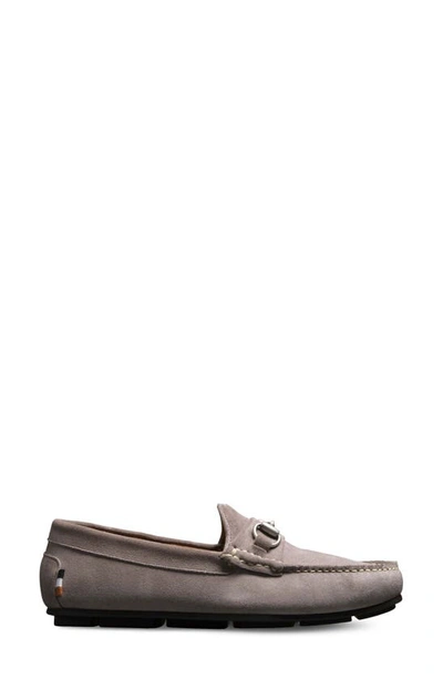 Allen Edmonds Sebastian Bit Loafer In Pewter Suede