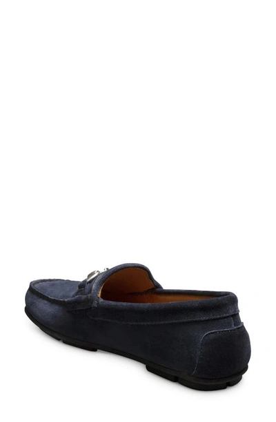 Shop Allen Edmonds Sebastian Bit Loafer In Navy Suede