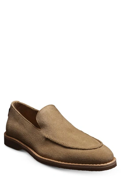 Shop Allen Edmonds Denali Venet Apron Toe Loafer In Bone Suede