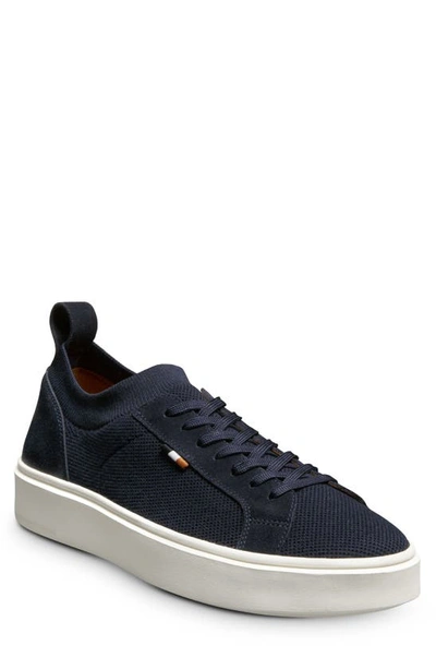 Shop Allen Edmonds Oliver Knit Sneaker In Navy