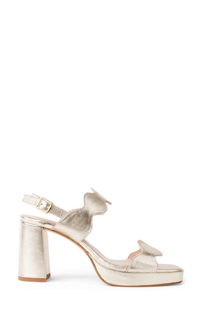 Shop Patricia Green Palm Beach Platform Sandal In Gold