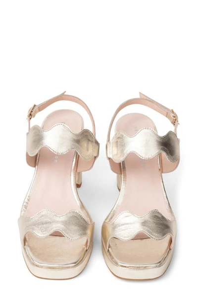 Patricia Green Palm Beach Platform Sandal In Gold