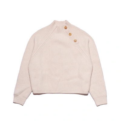 Acne Stuidios Acne Studios Kabbu Sporty Sweater Off White In L
