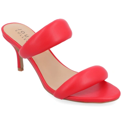 Journee Collection Collection Women's Mellody Pumps In Red