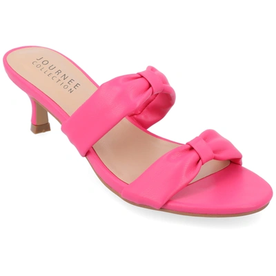 Shop Journee Collection Collection Women's Dyllan Pumps In Pink