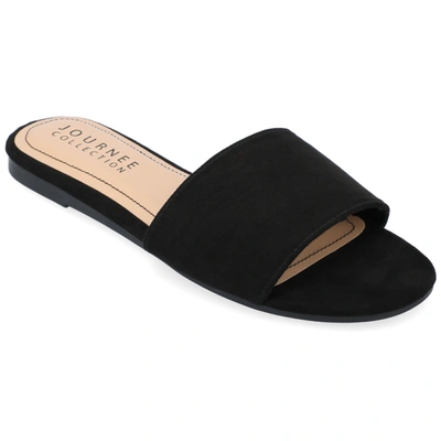 Shop Journee Collection Collection Women's Tru Comfort Foam Kolinna Sandals In Black