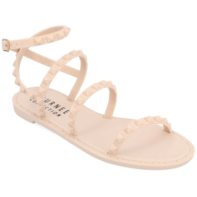 Journee Collection Collection Women's Saphira Sandal In Brown