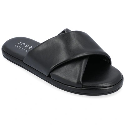 Shop Journee Collection Women's Tru Comfort Foam Addilynn Sandal In Black