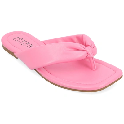 Journee Collection Collection Women's Tru Comfort Foam Kyleen Sandal In Pink