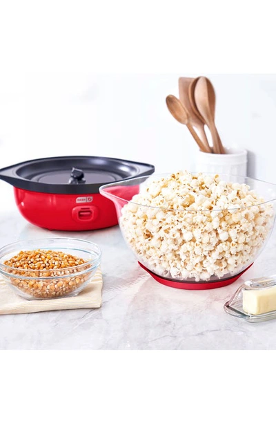 Shop Dash Smartstore™ Stirring Popcorn Maker In Red