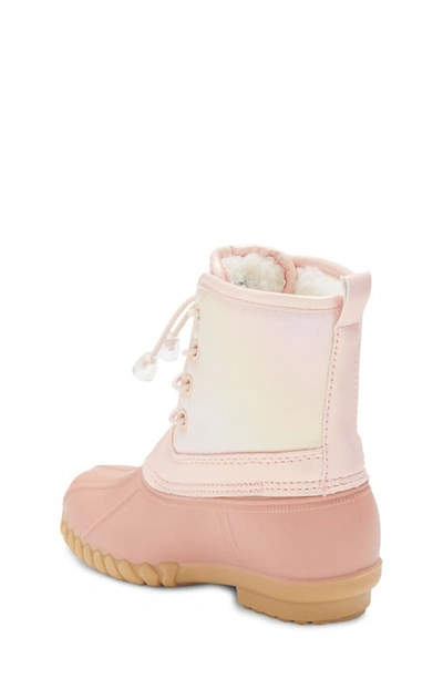Olivia Miller Duck Boot In Blush