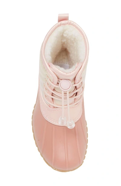 Olivia Miller Duck Boot In Blush