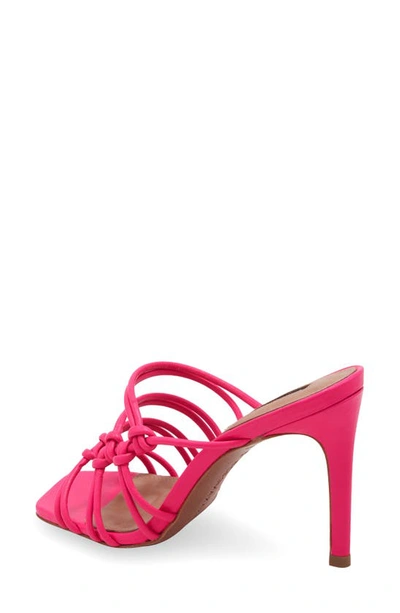 Shop Bcbgmaxazria Allie Sandal In Fuchsia/ Pink