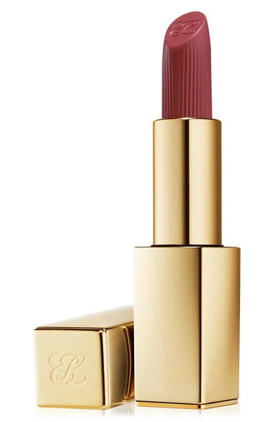 Shop Estée Lauder Pure Color Hi-lustre Lipstick In 563 Hot Kiss
