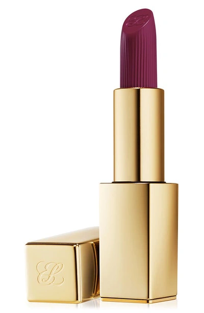 Shop Estée Lauder Pure Color Creme Lipstick In 450 Insolent Plum