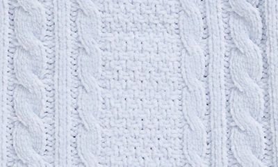 Nordstrom Baby Cable Knit Blanket In Blue Feather