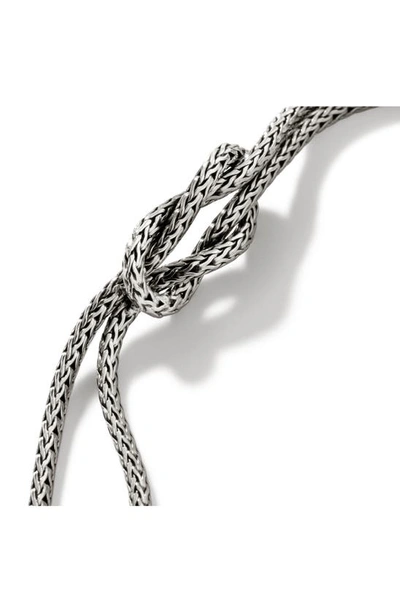 John Hardy Manah 1.8mm Double-row Bracelet In Silver