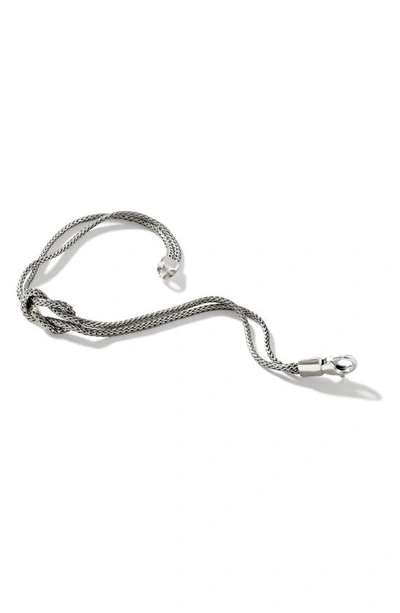 John Hardy Manah 1.8mm Double-row Bracelet In Silver