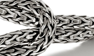 John Hardy Manah 1.8mm Double-row Bracelet In Silver