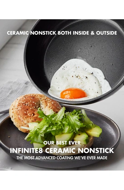 Shop Greenpan Gp5 Infinite8 Healthy Ceramic Nonstick 14-piece Cookware Set In Black