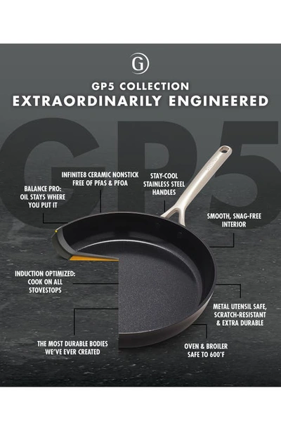Greenpan Gp5 14-piece Cookware Set In Black