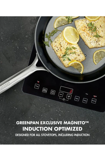 Shop Greenpan Gp5 Infinite8 Healthy Ceramic Nonstick 14-piece Cookware Set In Black