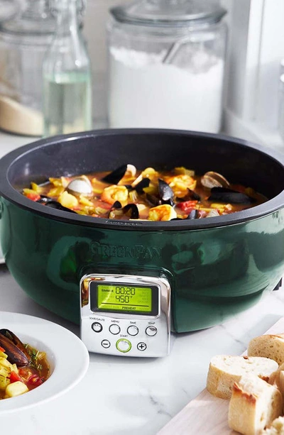 Greenpan Elite Essential 6-quart Smart Skillet In Ponderosa Pine