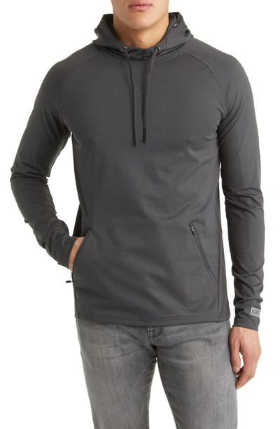 Shop Barbell Apparel Stealth Hoodie In Charcoal