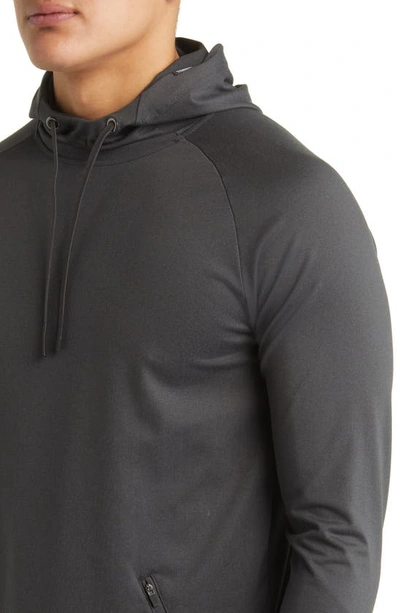 Shop Barbell Apparel Stealth Hoodie In Charcoal