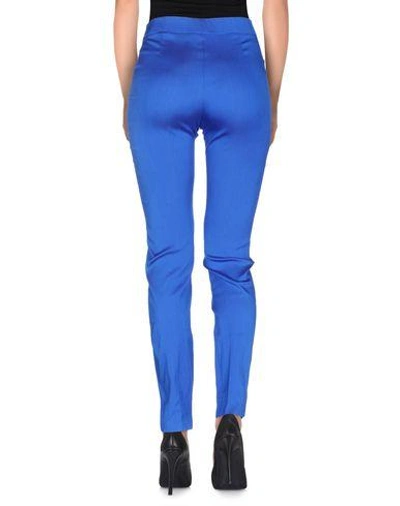Shop P.a.r.o.s.h Casual Pants In Bright Blue