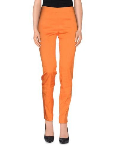 Shop P.a.r.o.s.h Casual Pants In Orange