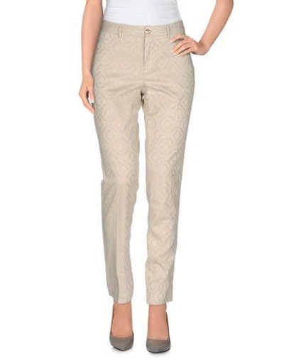 Shop Pt0w Casual Pants In Beige