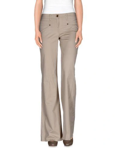 Shop Plein Sud Jeanius Casual Pants In Beige