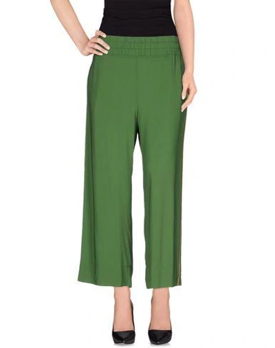 Shop Jucca Casual Pants In Green