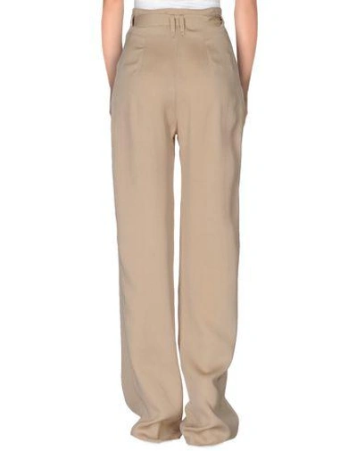 Shop Plein Sud Casual Pants In Sand