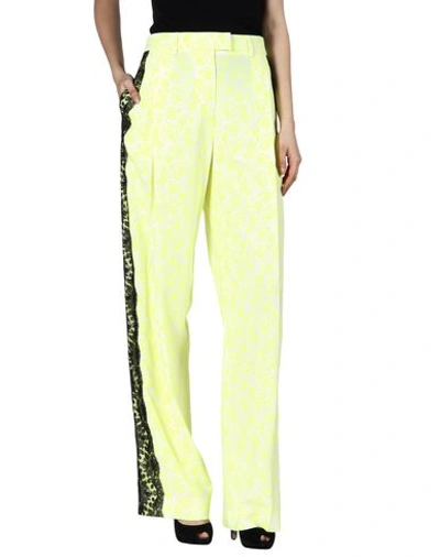 Christopher Kane Casual Trouser In Yellow
