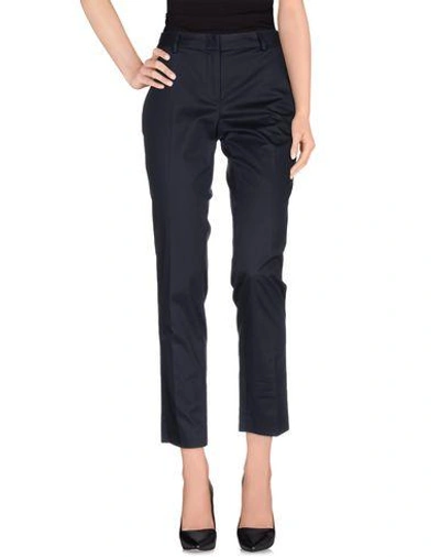 Shop Tonello Casual Pants In Dark Blue