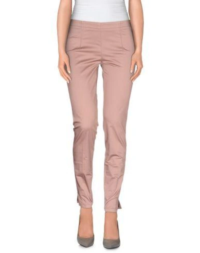 Shop Scervino Street Casual Pants In Pastel Pink