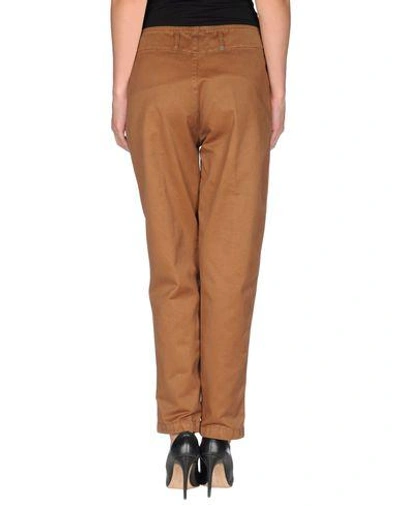 Shop Pence Casual Pants In Brown