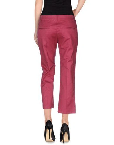 Shop Isabel Marant Étoile Casual Pants In Brick Red