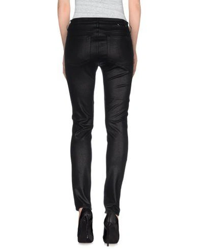 Shop 7 For All Mankind Casual Pants In Black