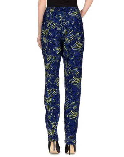 Shop Markus Lupfer Casual Pants In Blue