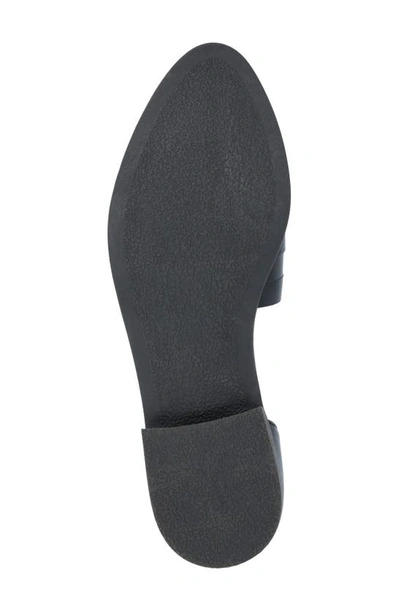 Journee Collection Tru Comfort Anyah Vegan Leather Flat In Black