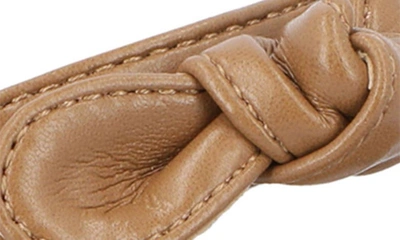 Journee Collection Kristina Bow Strap Slide Sandal In Brown