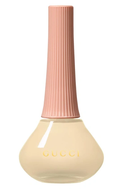 Gucci Glossy Nail Polish 218 Cecilia Ivory 0.33 oz / 10 G In 218 Cecilia Ivory